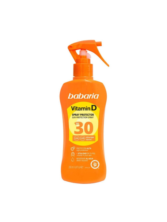 Babaria Vitamine D Spray Protecteur SPF30 200ml