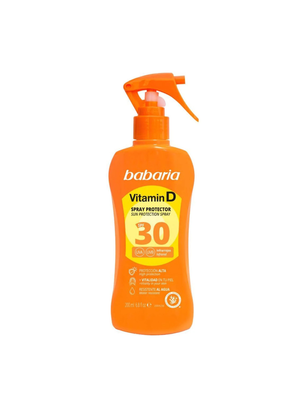 Babaria Vitamine D Spray Protecteur SPF30 200ml