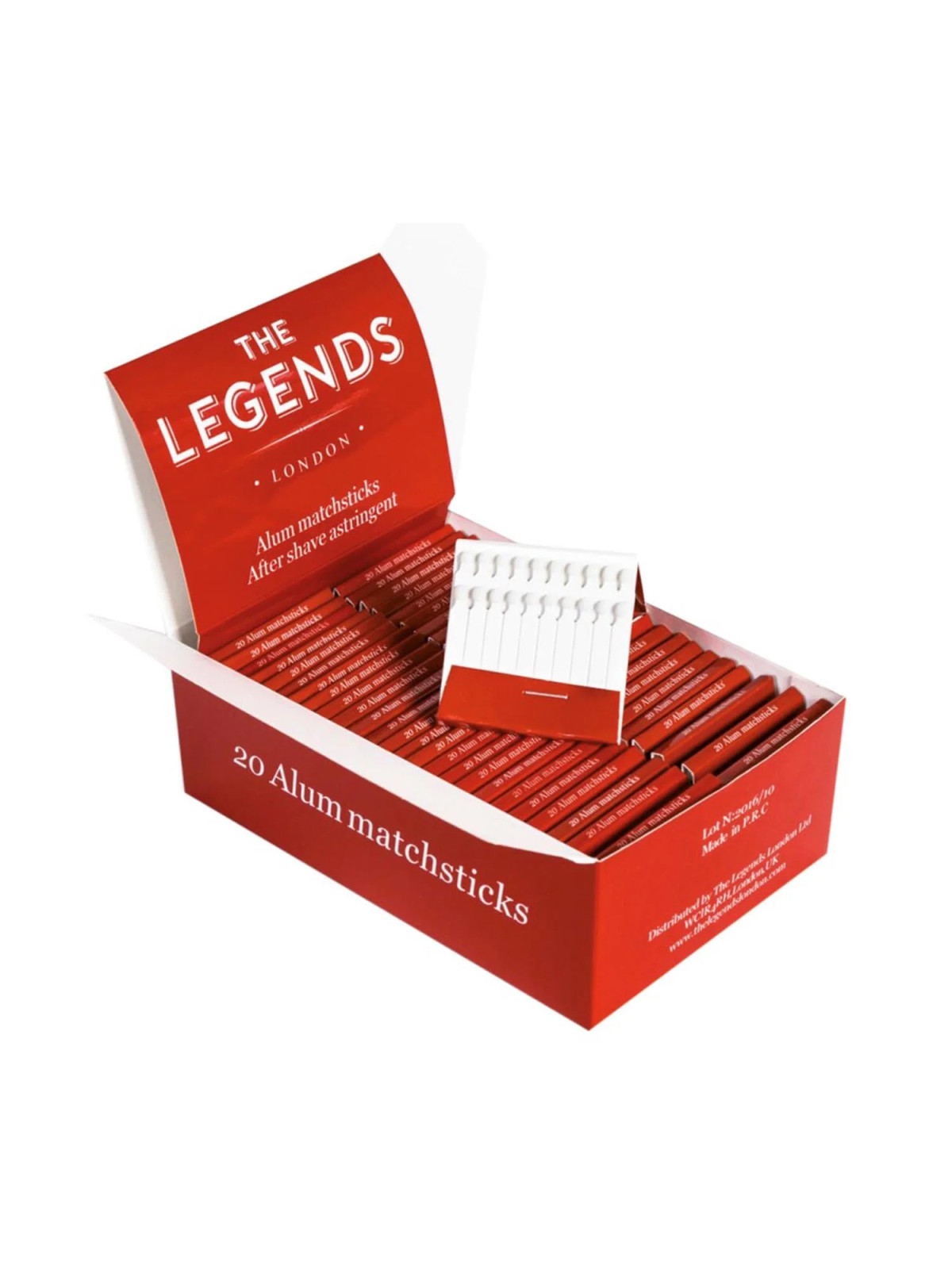 Eurostil The Legends Pack Bâtonnets Après-Rasage Astringents 50x20 50 unités