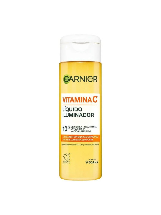 Garnier Vitamine C Liquide Illuminateur Peau Lumineuse et Uniforme 120ml