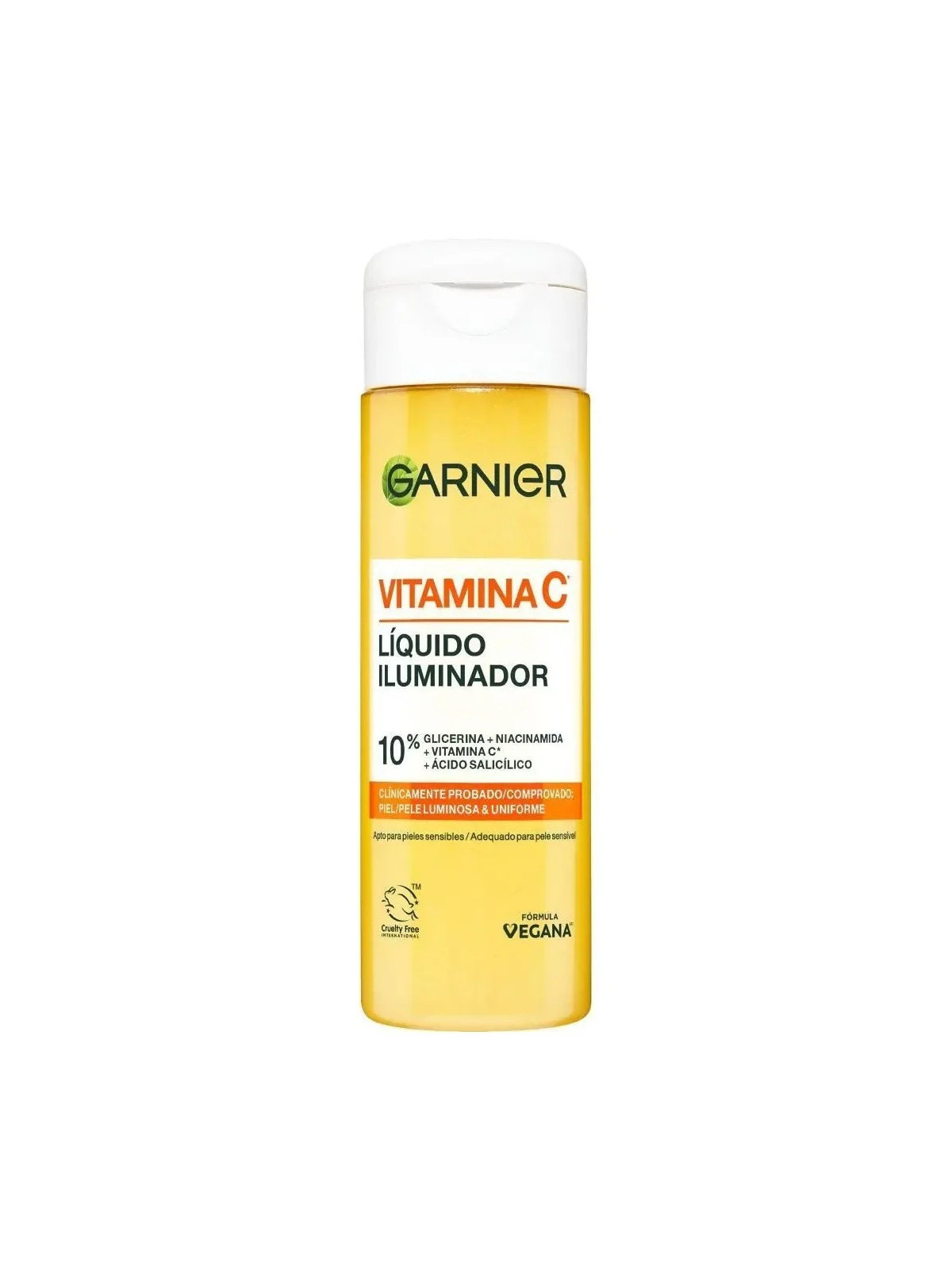 Garnier Vitamine C Liquide Illuminateur Peau Lumineuse et Uniforme 120ml