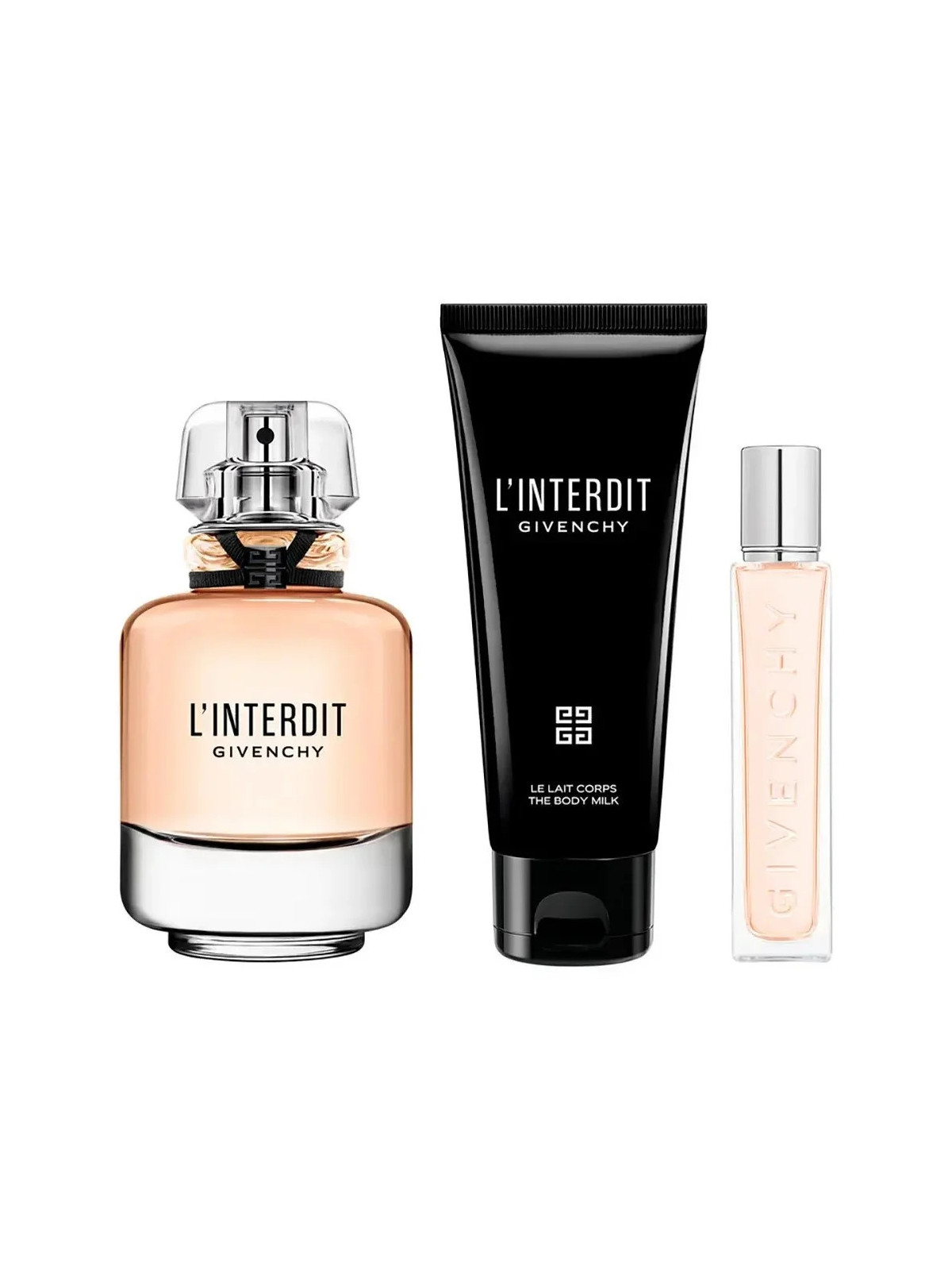 Givenchy L'Interdit Eau de Parfum 80ml + Mini 12,5ml + Lait Corps