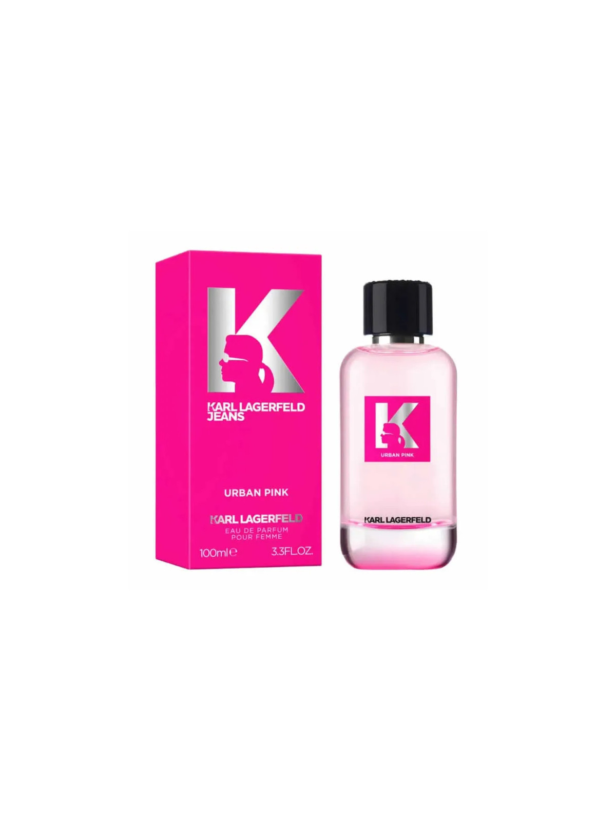 Karl Lagerfeld Jeans Urban Pink Eau de Parfum Vaporisateur 100ml