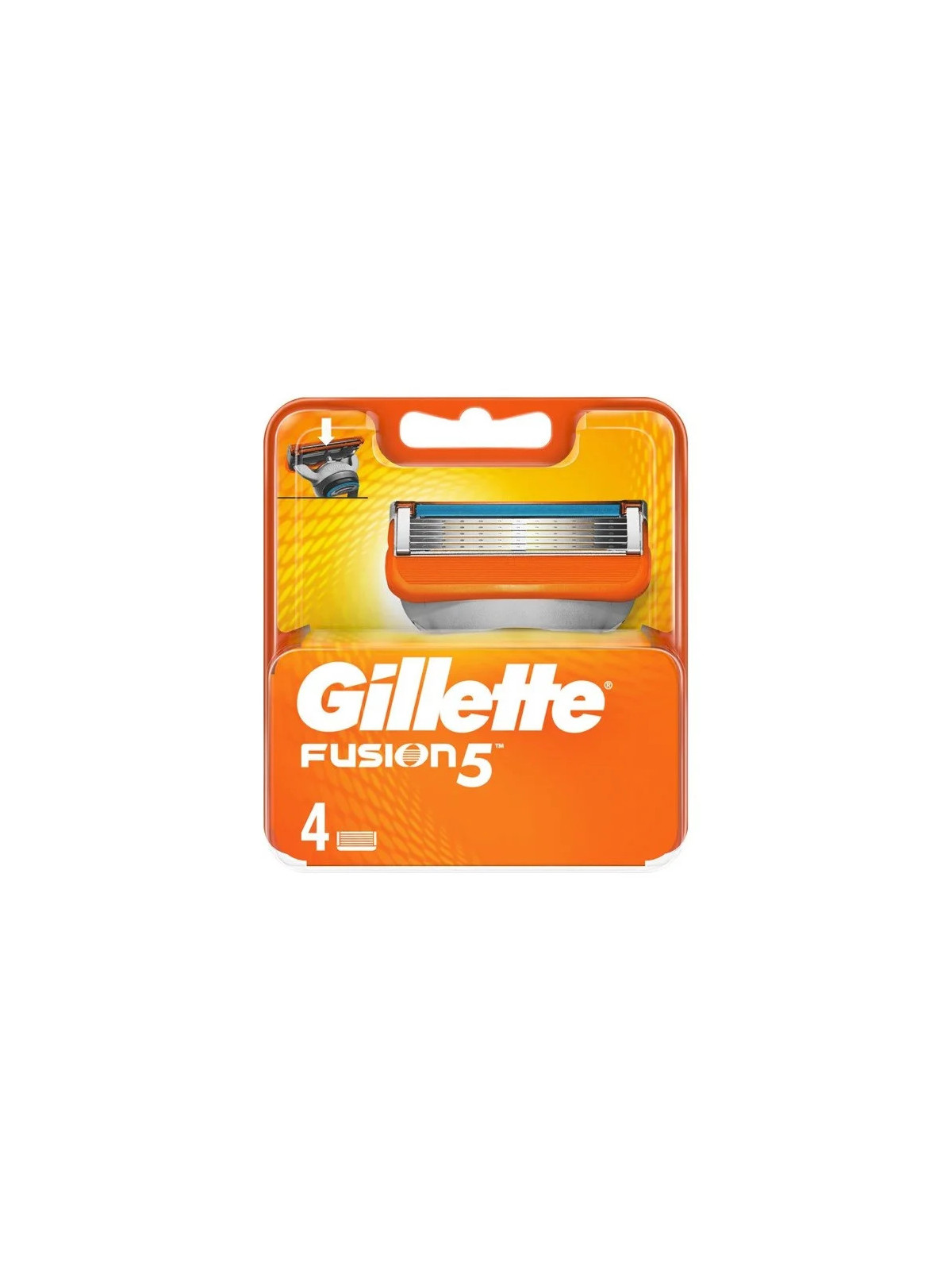 Gillette Fusion 5 Lames Pack Recharge 4 Unités
