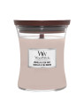 WoodWick Bougie Vanille et Sel de Mer 275g