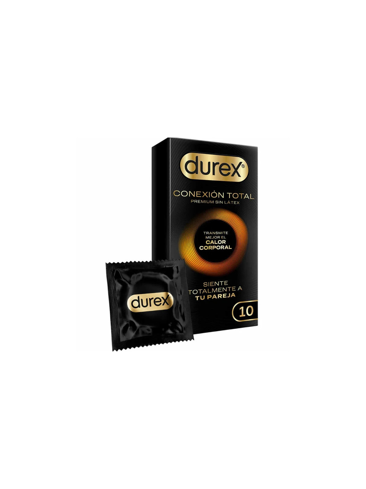 Durex Total Connection Préservatifs 10 unités