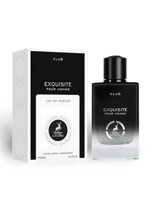 Maison Alhambra Club Exquisite Pour Homme Eau de Parfum 100ml Spray