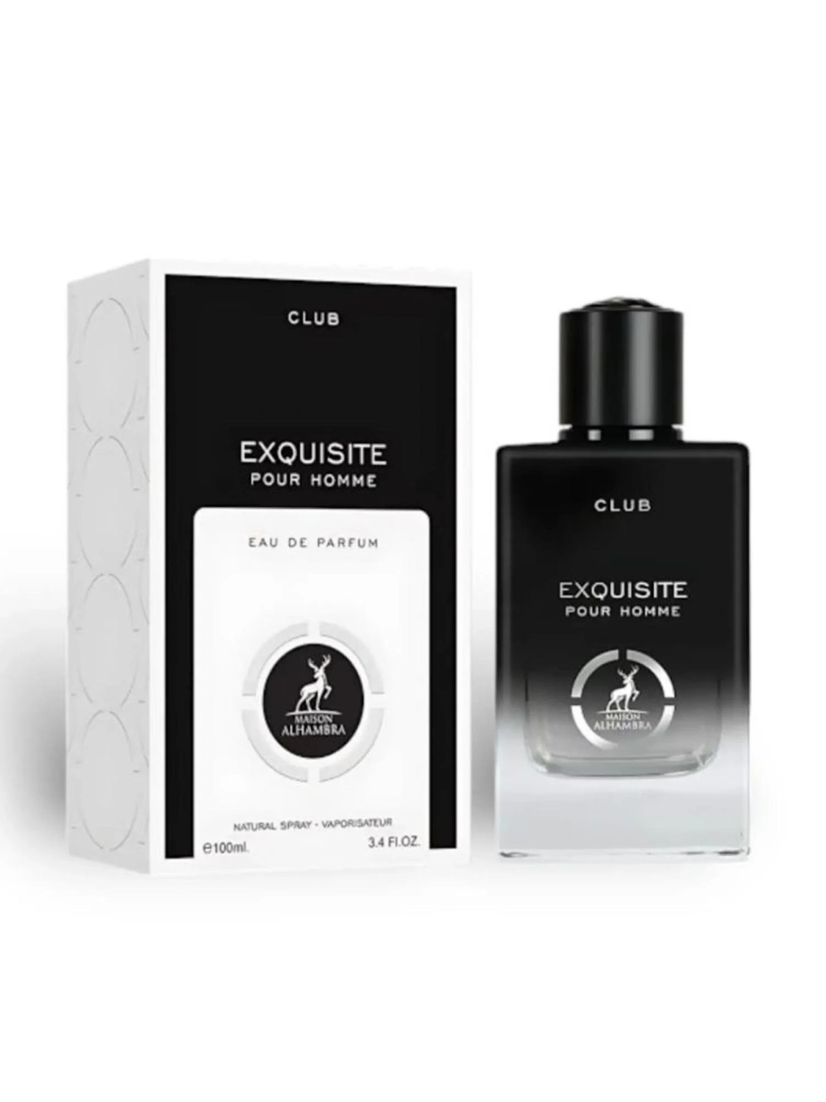 Maison Alhambra Club Exquisite Pour Homme Eau de Parfum 100ml Spray