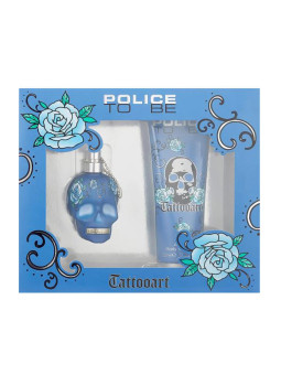 Police To Be Tattooart Eau de Parfum 40ml Spray + Lait Corporel Parfumé 200ml