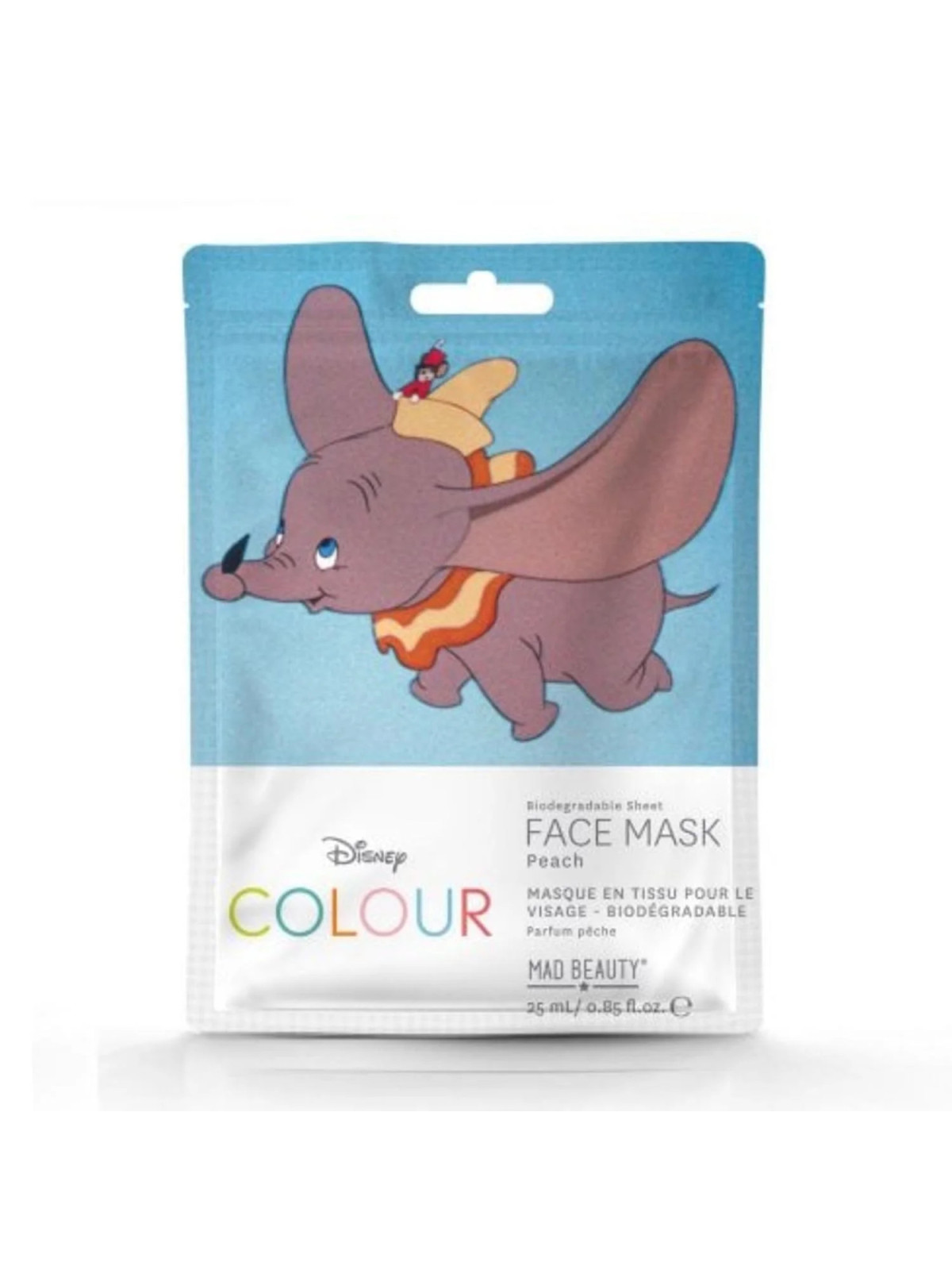 Disney Colour Dumbo Masque Visage Pêche 1 Unité