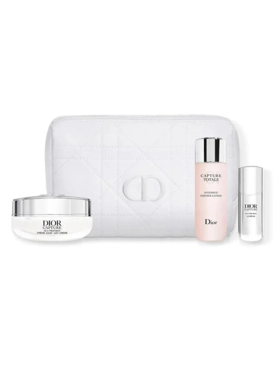 Dior Capture Totale Coffret Crème 50ml + Sérum 10ml + Lotion 50ml + Trousse