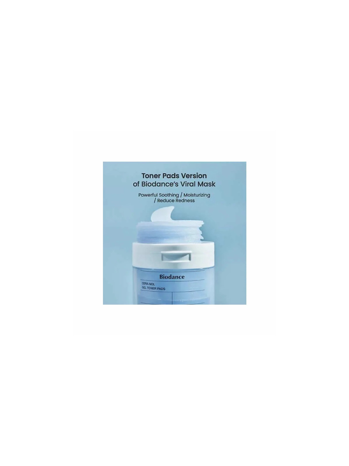 Biodance Cera-Nol Gel Toner Pads 60 Pads