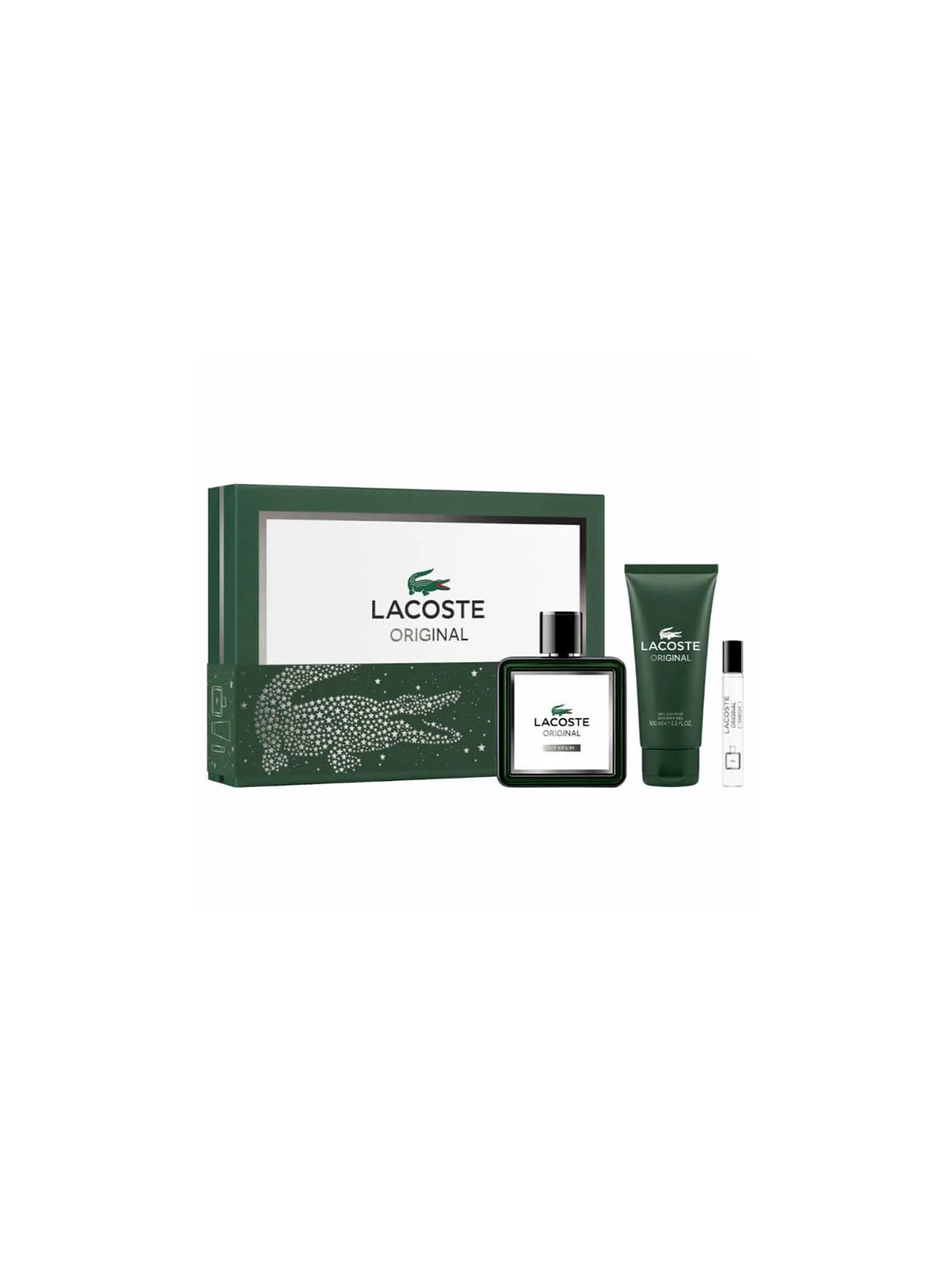 Lacoste Original Eau de Parfum Spray 100ml Coffret 3 Produits