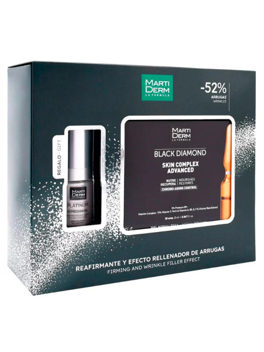 Martiderm Black Diamond Skin Complex Advanced 30 Ampoules Coffret 2 Produits
