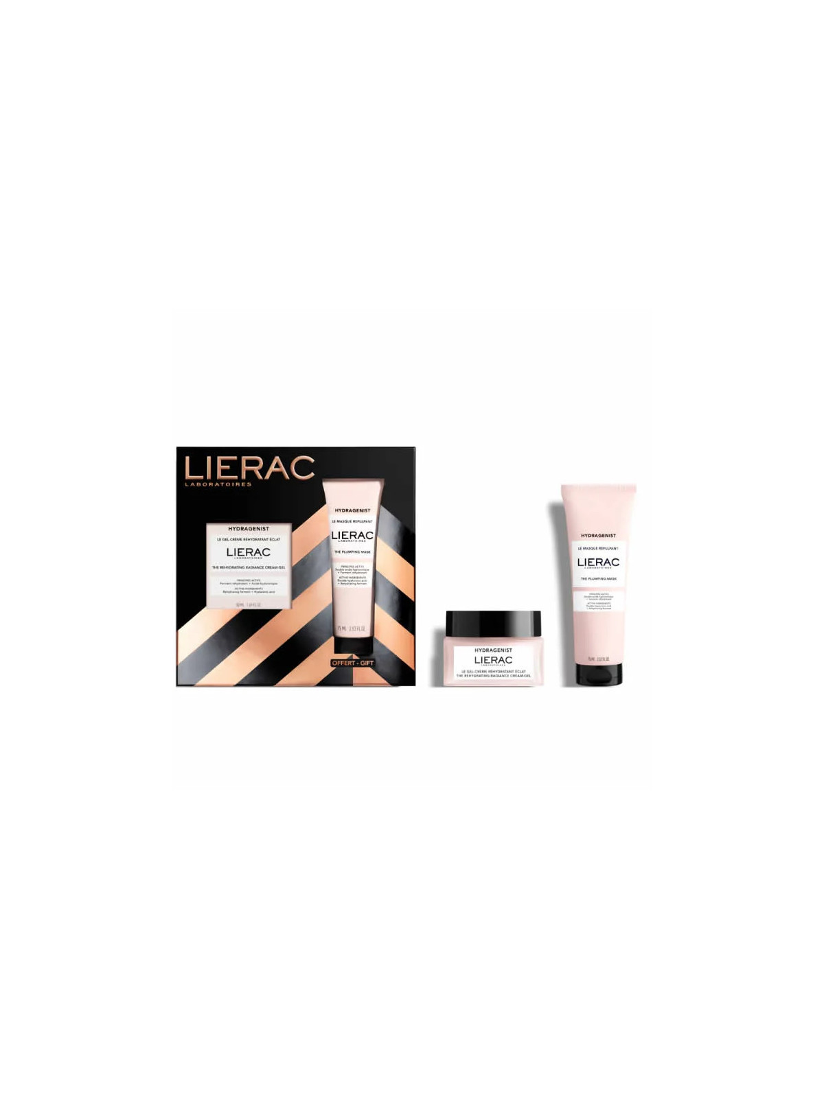 Lierac The Rehydrating Radiance Cream Gel Crème-Gel Réhydratante Éclat 50ml Coffret 2 Produits
