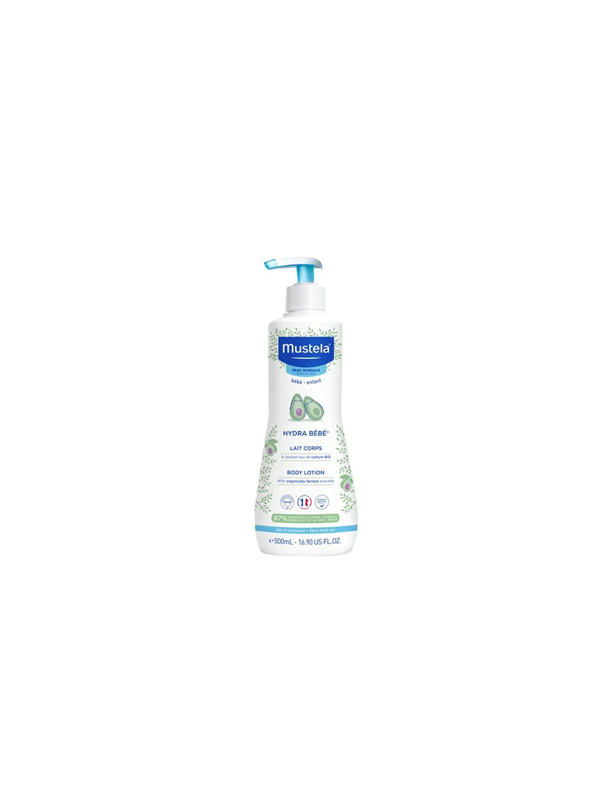 Mustela Hydra Bébé Lait Corps 500ml