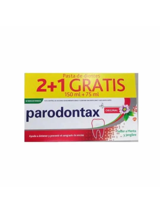 Parodontax Original Herbal Fresh Dentifrice 3x75ml