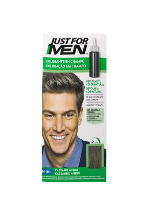 Just For Men Shampooing Colorant Brun Moyen 30ml