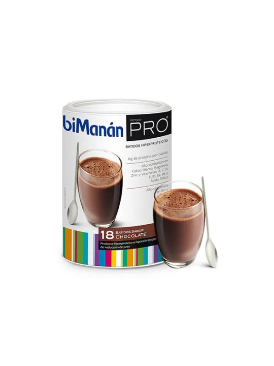 Bimanán Pro Milk-Shake Éco au Chocolat 18 Unités
