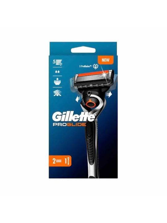 Gillette ProGlide Flexball Rasoir + 2 Recharges