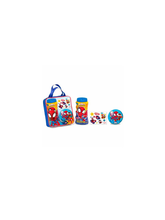 Cartoon Lorenay Spiderman Trousse de Bain avec Tatouages et Gel Douche 300ml