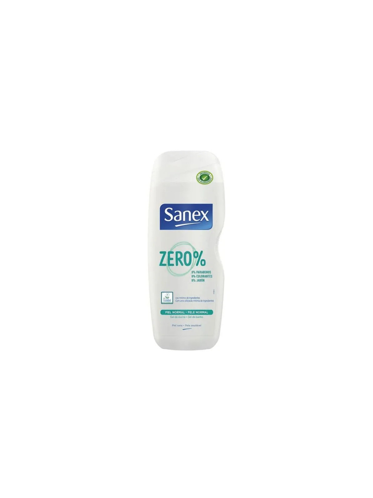 Sanex Gel Douche Zero% Peau Normale 600ml