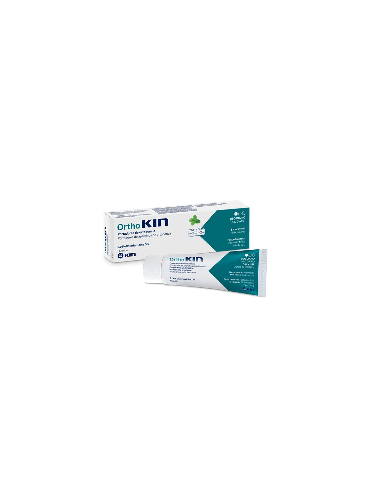 Kin Orthokin Dentifrice Menthe 75ml