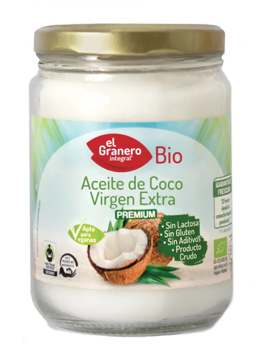 Granero Huile de Coco Vierge Bio 1 Litre