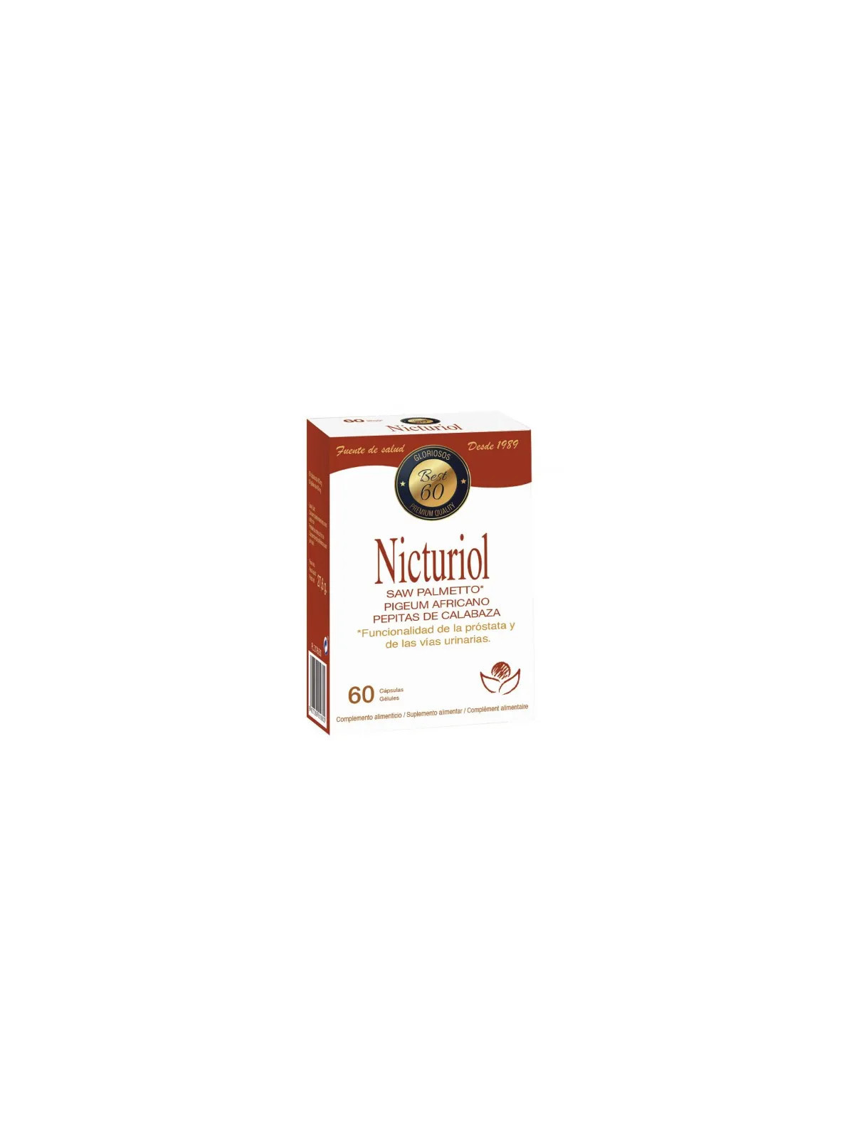 Bioserum Nicturiol Herbecom Saw Palmetto 60 Capsules