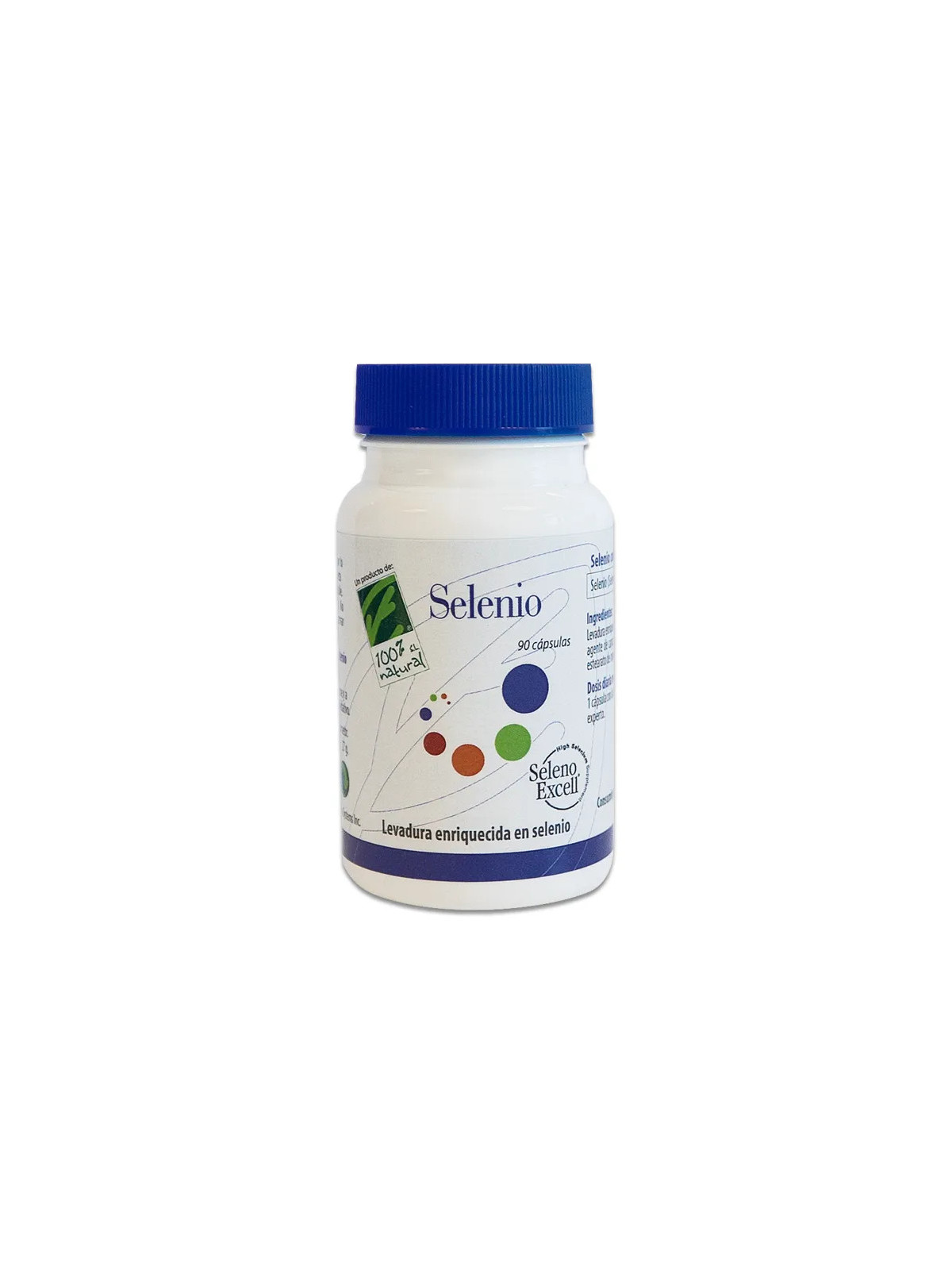 100%Natura Selenium 90 Capsules