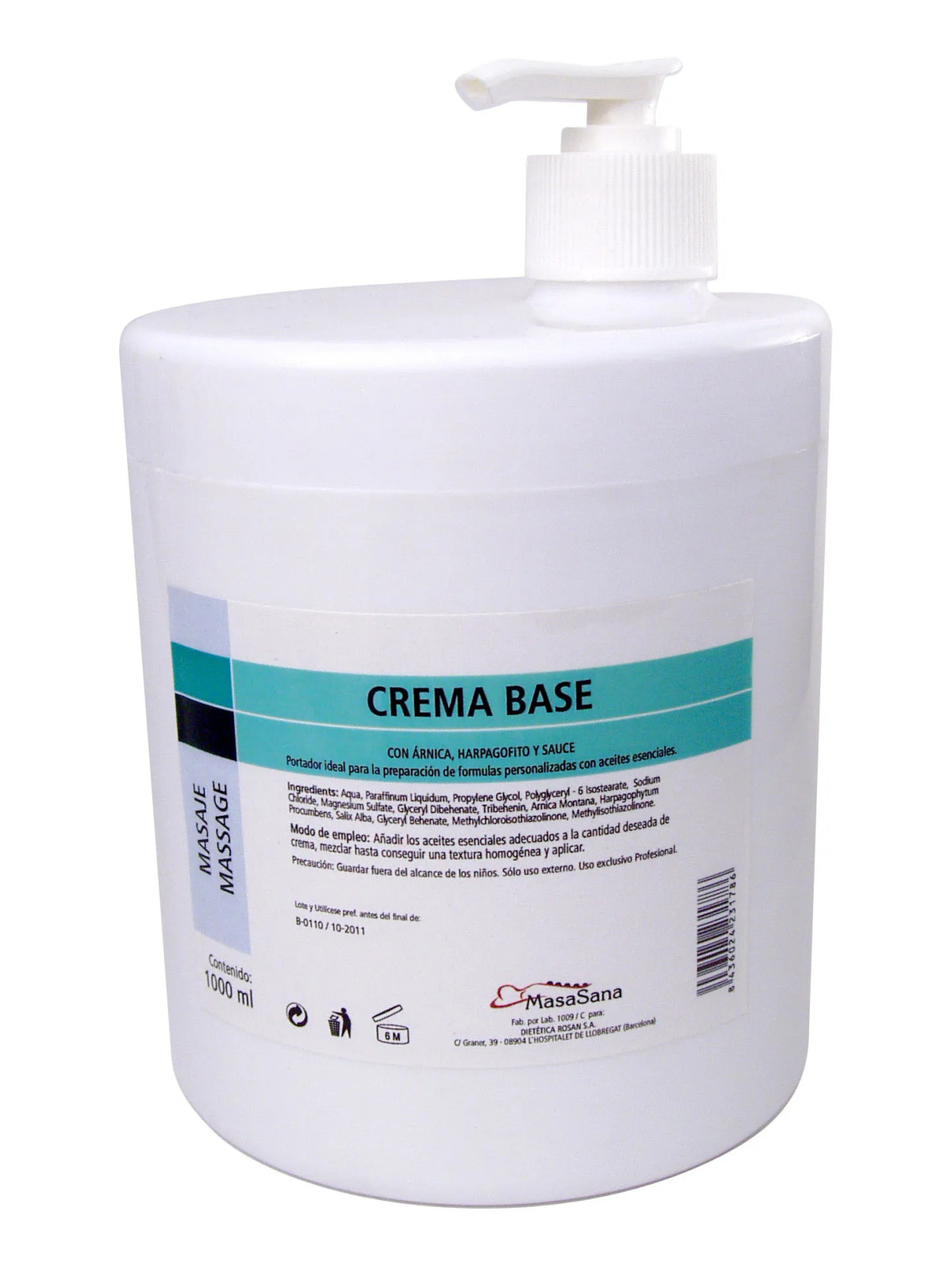 Herdibel Creme Base de Massage 1 Kg