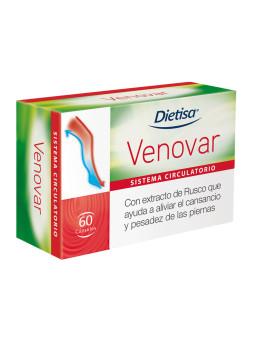 Dietisa Venovar 60 Capsules