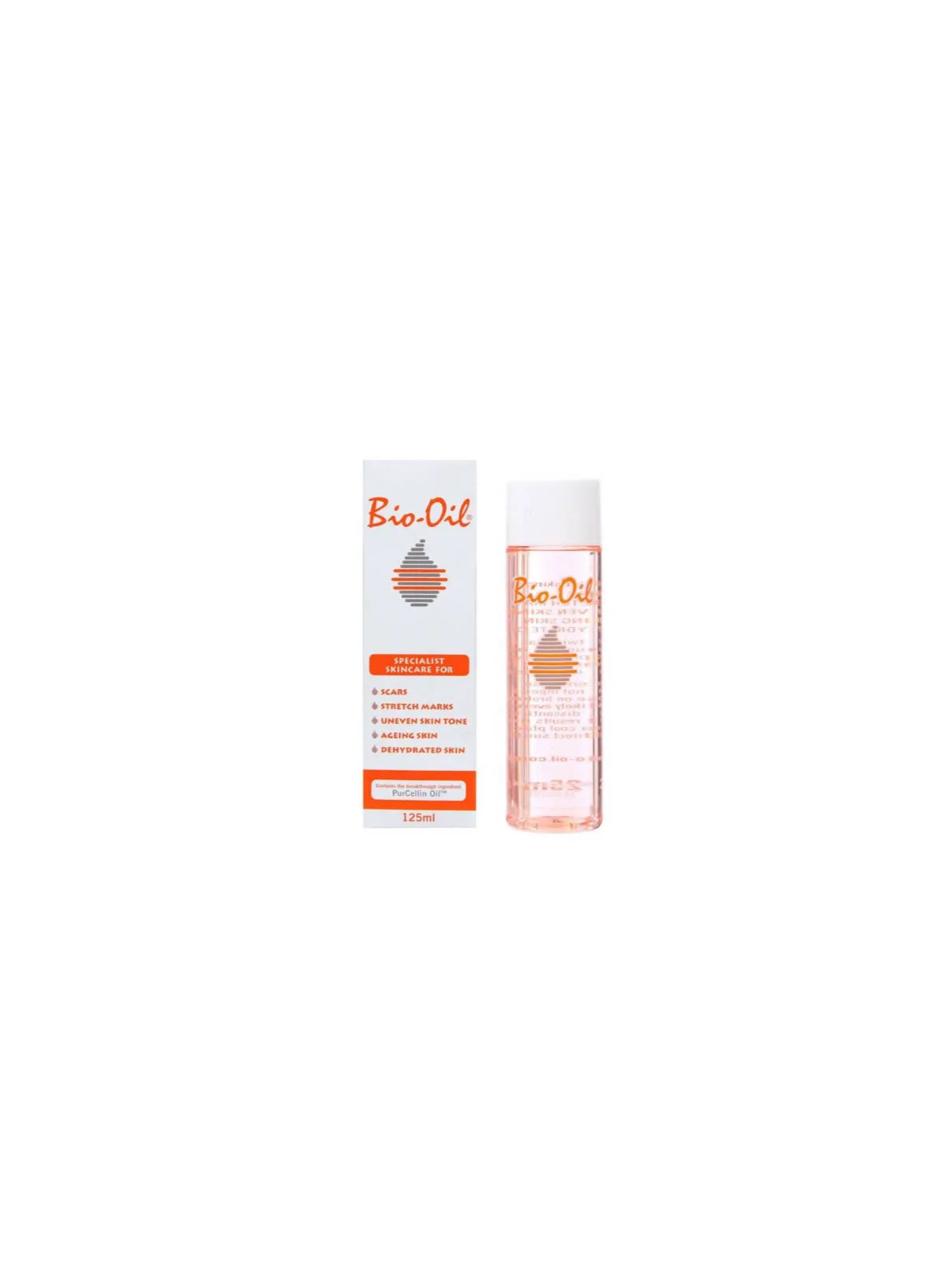 Bio-Oil Huile pour Améliorer les Cicatrices, Vergetures et Imperfections de la Peau 125ml
