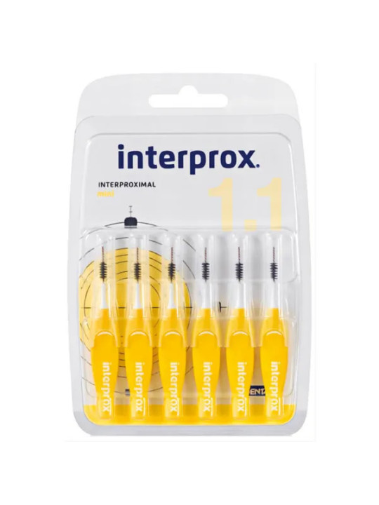 Interprox Mini Brossettes Interdentaires 1.1mm 6 Unités