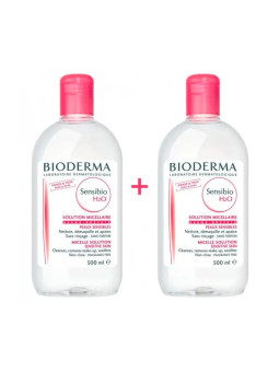 Bioderma Sensibio H2O Solution Micellaire Peaux Sensibles 2x500ml