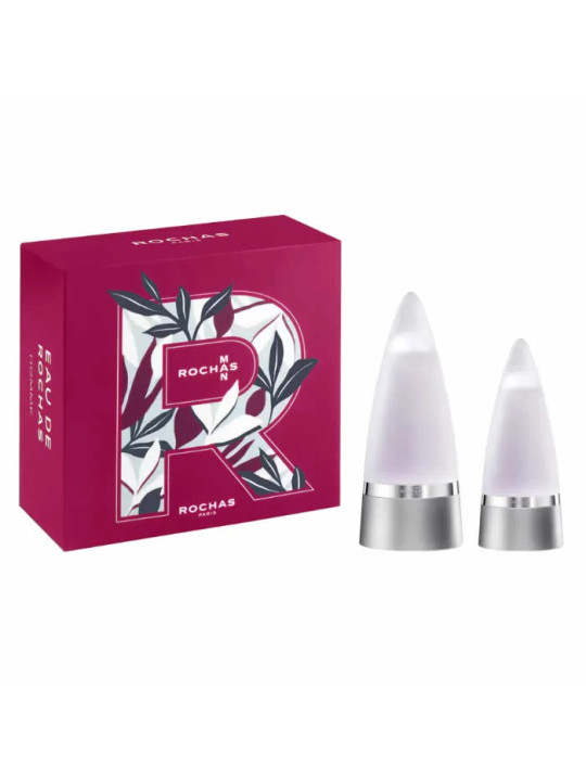 Rochas Man Eau De Toilette Spray 100ml Coffret 2 Produits
