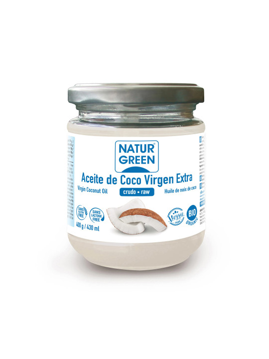 NaturGreen Huile Vierge de Coco 400g