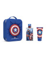 Marvel Captain America Eau de Toilette Vaporisateur 100ml Coffret 3 Produits