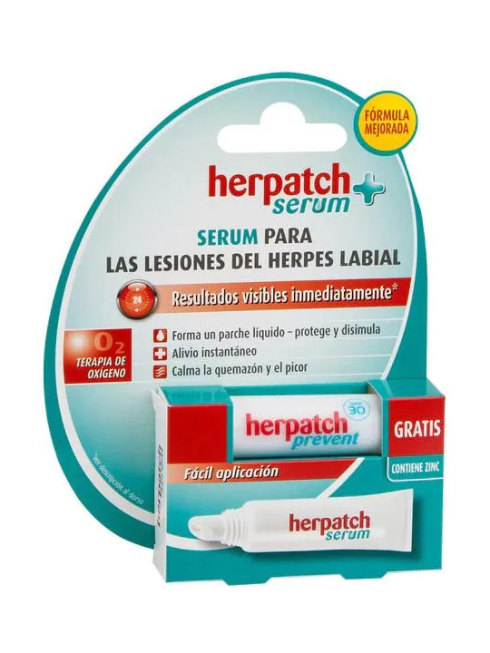 Herpatch Serum 5ml + Prevent Baume Labial 4,8g