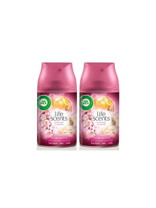 Air-Wick Freshmatic Désodorisant Recharge Double Delices 2x250ml