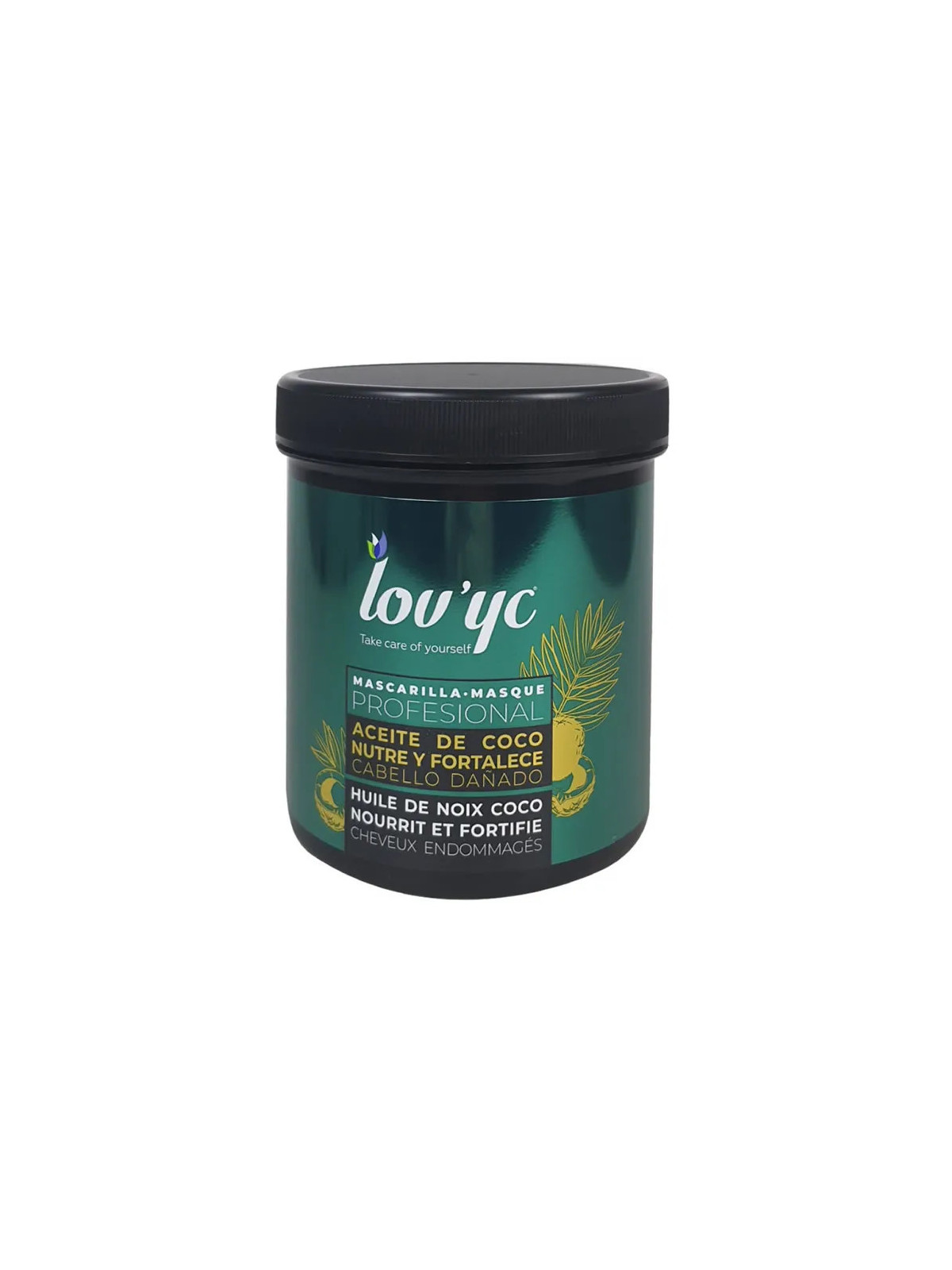 Lovyc Masque Capillaire Nutrition Huile de Coco 700ml