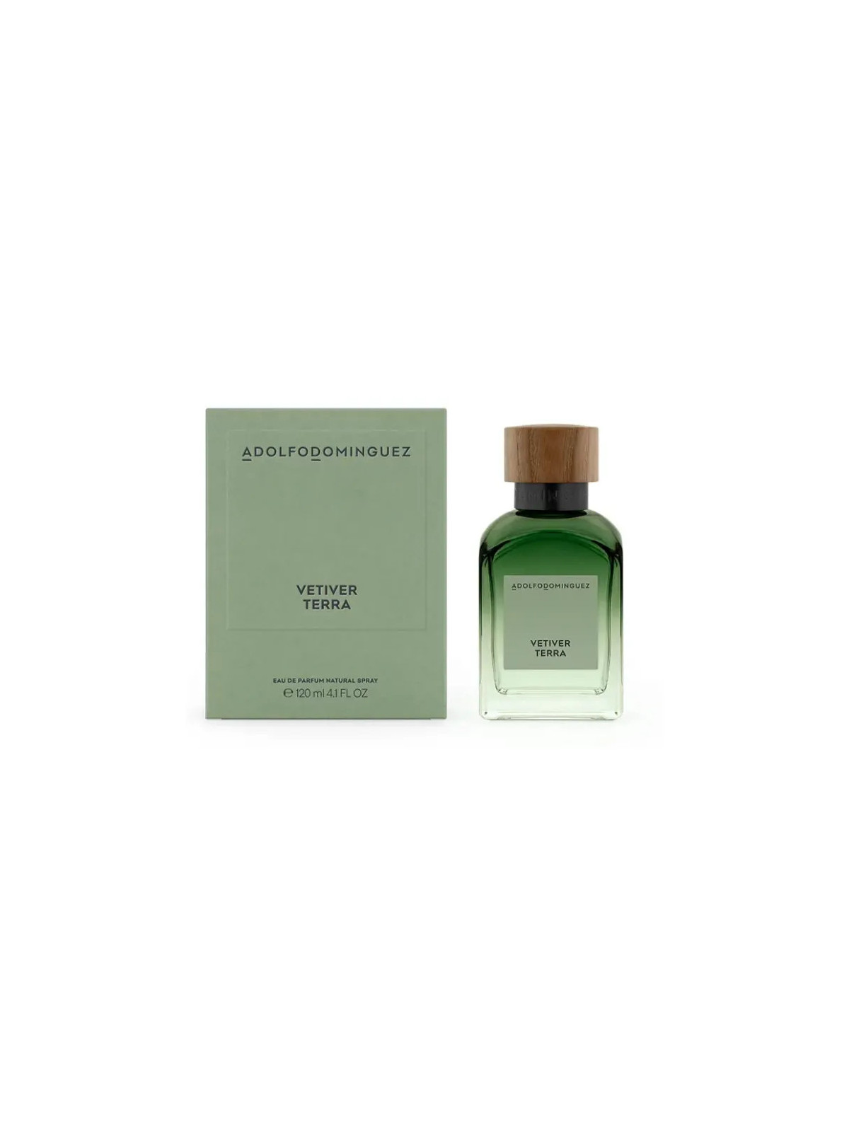 Adolfo Dominguez Vetiver Terra Eau De Parfum Vaporisateur 200ml