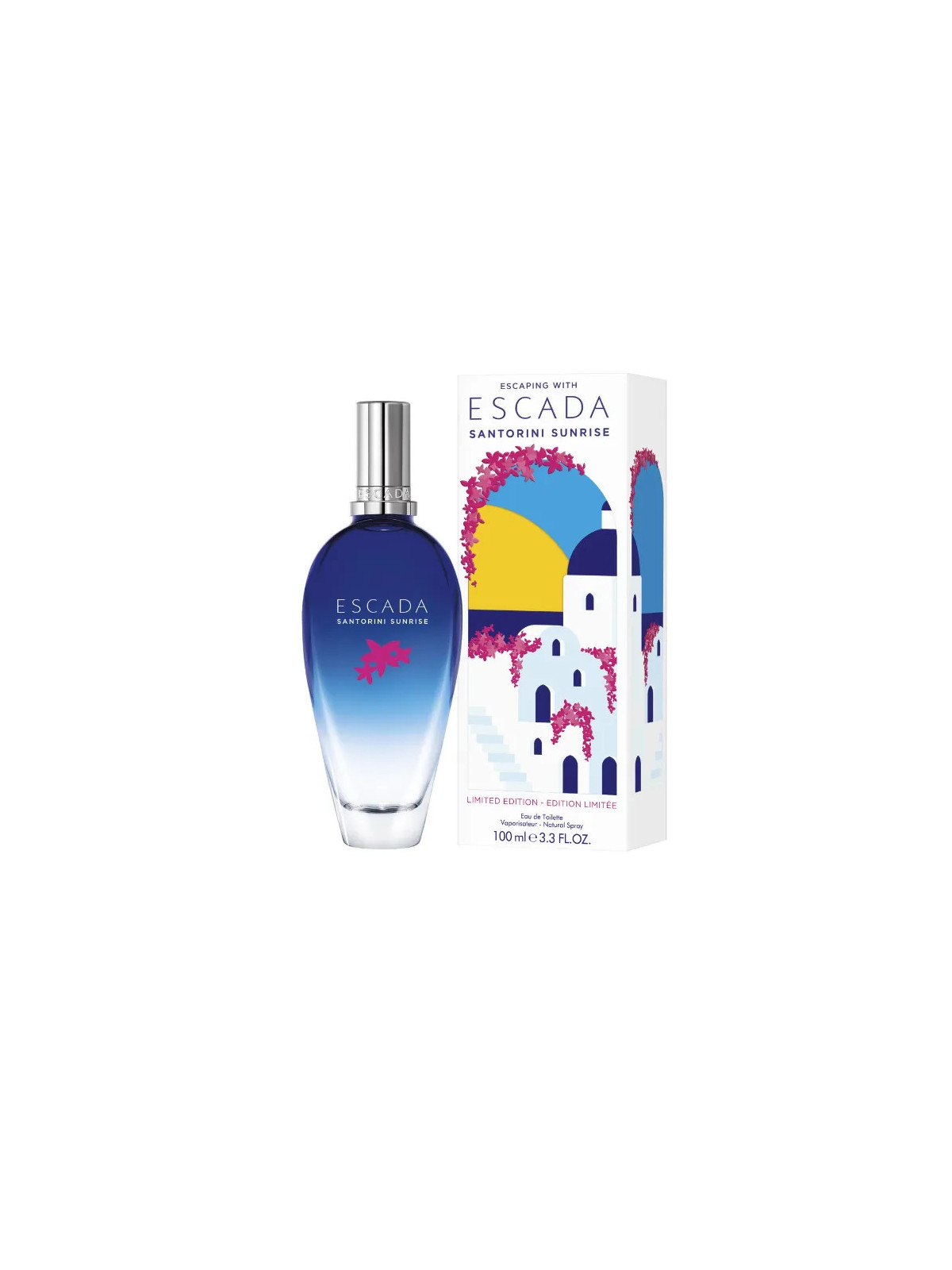 Escada Santorini Sunrise Eau de Toilette Vaporisateur 100ml Édition Limitée