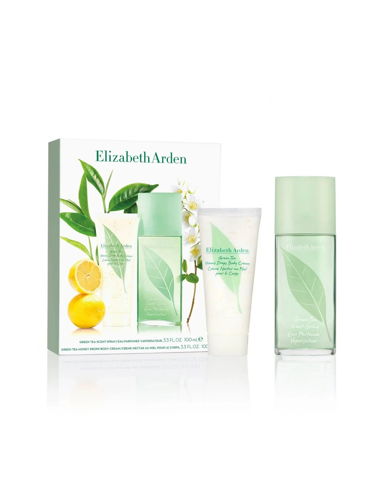 Elizabeth Arden Coffret Green Tea Eau de Parfum 100ml Spray + Lait Corps
