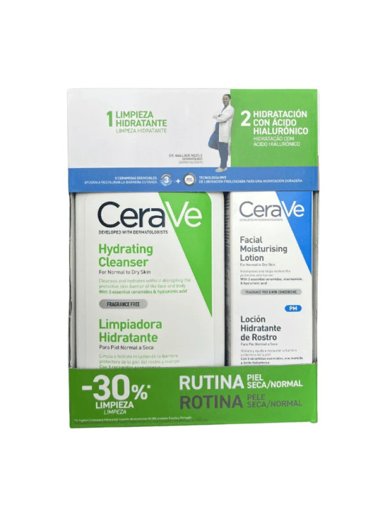CeraVe Gel Moussant Hydratant 473ml Coffret 2 Produits