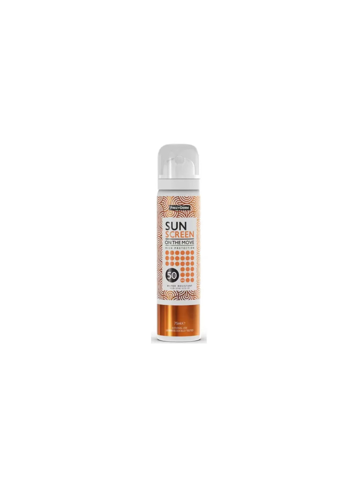 Frezyderm Sun Screen On The Move SPF50+ Brume Visage 75ml