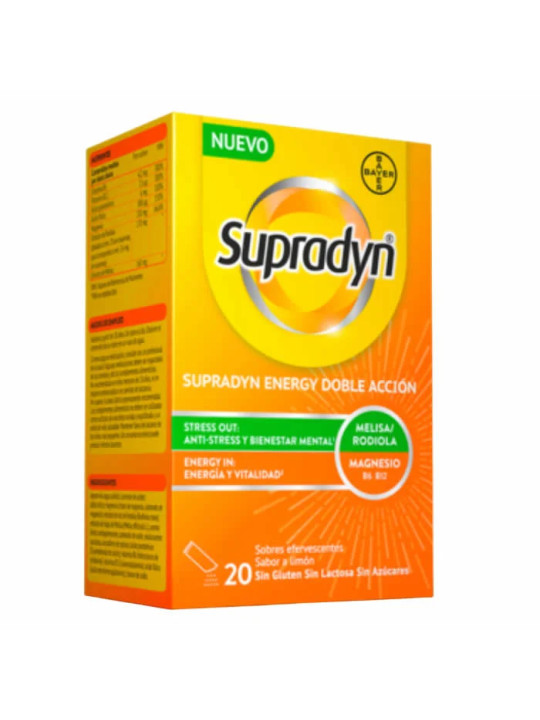 Supradyn Energy Double Action 20 Sachets