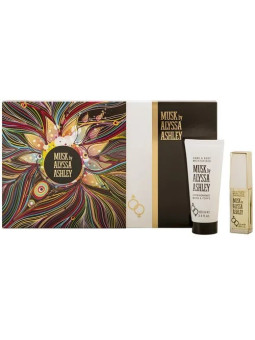 Alyssa Ashley Musk Eau de Toilette Vaporisateur 50ml Coffret 2 Produits