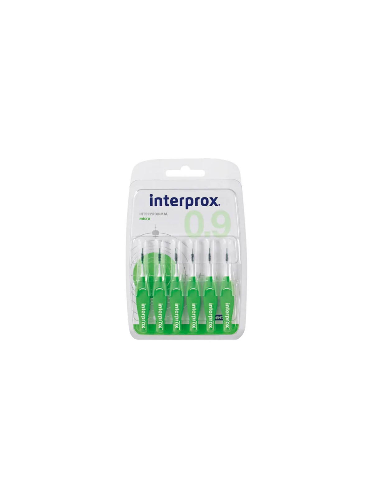 Interprox 0.9 Brossettes Interproximales Micro 6 Unités