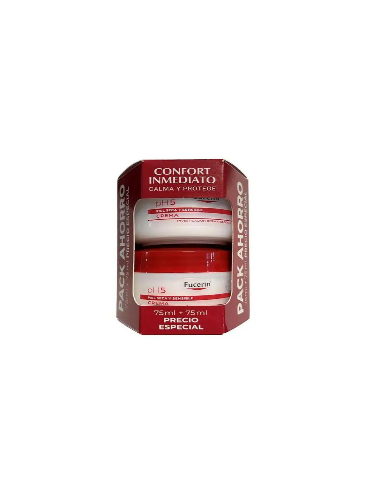 Eucerin pH5 Peaux Sèches et Sensibles Crème Mains 75ml + 75ml